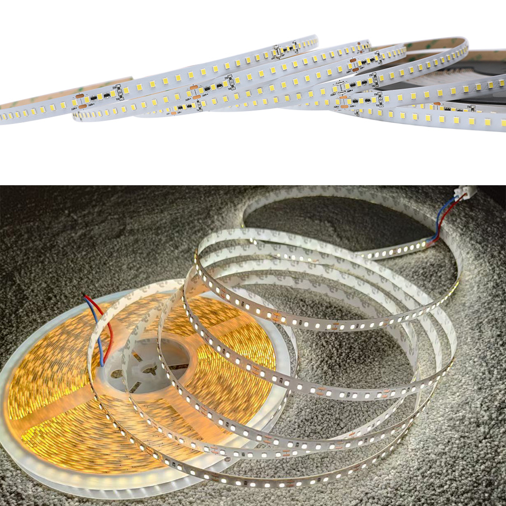 DC48V 2835SMD 136 LEDs/m Constant Voltage White LED Strips - High Efficiency Flexible LED Lighting - 98.4ft Per Roll DC48V 2835SMD 136 LEDs/m Constant Voltage White LED Strips - High Efficiency Flexible LED Lighting - 98.4ft Per Roll